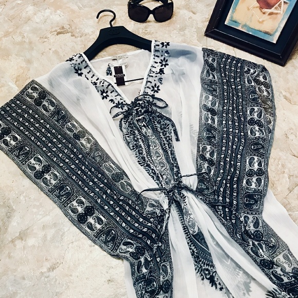 TIE RACK LONDON Tops - 💋'TIE RACK LONDON' NEW!! KAFTAN/COVER~UP💋OS